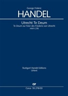 Georg Friedrich Händel, Andreas Gräsle, Felix Loy - Utrecht Te Deum (Klavierauszug)