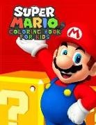 Inspireda Kim - Super Mario Coloring Book for Kids: Best Illustrations of Your Favourite Characters from the Super Mario World! (for Kids Ages 3-9)