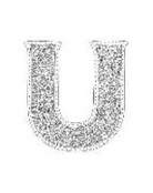 Daylite Publishing - U: Color-The-Cover Monogram Journal or Monogram Notebook to Write in (Gift Journal)