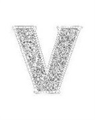 Daylite Publishing - V: Color-The-Cover Monogram Journal or Monogram Notebook to Write in (Gift Journal)