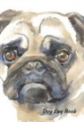 Pet Lovers Publishing - Dog Log Book: A Pug Themed Record Book, Pet Organizer, Medical Journal and Health Log for Dogs