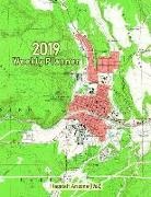 Noon Sun Handy Books - 2019 Weekly Planner: Flagstaff, Arizona (1962): Vintage Topo Map Cover