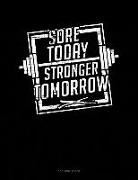 Jeryx Publishing - Sore Today Stronger Tomorrow: 3 Column Ledger