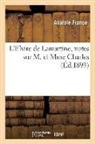 Anatole France, France-A - L elvire de lamartine, notes sur