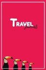 Your Adventure Me Blank Travel Journals - Travel Journal: Pink Toucans Blank Lined Notebook for Documenting Your Trip Details, Itinerary, Daily Diary, and Memories