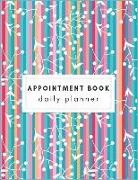 Nine Journal - Appointment Book: Floral Bouquet Appointment Book Calendars for Hair Stylist Salons Spas Beauty Barber Business Appointment Book Persona