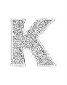 Daylite Publishing - K: Color-The-Cover Monogram Journal or Monogram Notebook to Write in (Gift Journal)