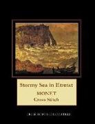 Cross Stitch Collectibles, Kathleen George - Stormy Sea at Etretat: Monet Cross Stitch Pattern