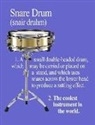 Noon Sun Handy Books - Snare Drum: The Coolest Instrument in the World: Wide-Ruled Notebook