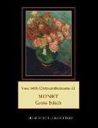 Cross Stitch Collectibles, Kathleen George - Vase with Chrysanthemums II: Monet Cross Stitch Pattern