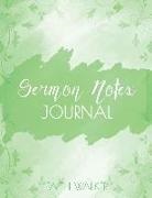 Faith Walker - Sermon Notes Journal