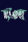 Squidmore &amp;. Company Stationery - Wander: Travel Journal with Foreign Language Cheat Sheet (6x9) Lined
