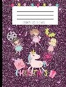 Zander Creations - Composition Notebook: Sugar Plum Fairies Unicorn Christmas Winter Magenta Sparkle Journal & Notebook
