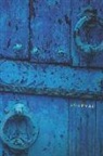 Travelopi Books, Shaun Busuttil - Journal: Lined Notebook Blue City Door Chefchaouen, Morocco
