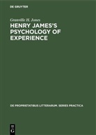 Granville H Jones, Granville H. Jones - Henry James's Psychology of Experience