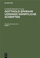 Gotthold Ephraim Lessing, [Bearb ] Maltzahn, [Bearb ] Maltzahn, Kar Lachmann, Karl Lachmann, Wendelin Maltzahn - Gotthold Ephraim Lessing: Gotthold Ephraim Lessings Sämmtliche Schriften - Band 7: Gotthold Ephraim Lessing: Gotthold Ephraim Lessings Sämmtliche Schriften. Band 7