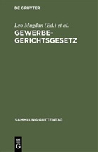 CUNO, Cuno, Wilhelm Cuno, Le Mugdan, Leo Mugdan - Gewerbegerichtsgesetz