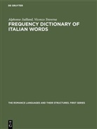 Alphons Juilland, Alphonse Juilland, Vicenzo Traversa - Frequency dictionary of Italian words