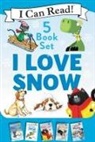 James Dean, Drummon, Ree Drummond, Kallie George, Kallie/ Dean George, John Grogan... - I Love Snow: I Can Read 5-Book Box Set