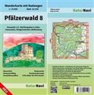 NaturNav, NaturNavi - NaturNavi Wanderkarte mit Radwegen Pfälzerwald. Tl.8