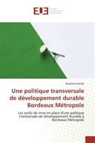 Boubacar Kandé - Une politique transversale de développement durable Bordeaux Métropole
