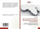 Elena Dubruel, Charle Marion, Charles Marion - Sources de financement et développement en Afrique subsaharienne.