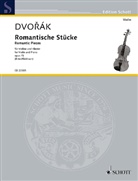 Antonin Dvorak, Wolfgang Birtel - Romantische Stücke op. 75, Violine und Klavier, Partitur und Stimme