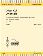 César Cui, Estelle Revaz - Orientale, Violoncello und Klavier
