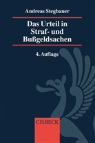 Bernd Rösch, Andreas Stegbauer, Andreas (Dr. Stegbauer, Andreas (Dr.) Stegbauer - Das Urteil in Straf- und Bußgeldsachen