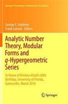 George E. Andrews, Georg E Andrews, George E Andrews, Garvan, Garvan, Frank Garvan - Analytic Number Theory, Modular Forms and q-Hypergeometric Series