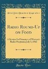 United States Department Of Agriculture - Radio Round-Up on Food