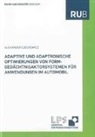 Alexander Czechowicz - Adaptive und adaptronische Optimierungen von Formgedächtnisaktorsystemen für Anwendungen im Automobil