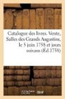 Collectif - Catalogue des livres. vente,
