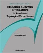 Kurzweil Jaroslav, Jaroslav Kurzweil, Kurzweil Jaroslav - Henstock-kurzweil Integration: Its Relation To Topological Vector Spaces