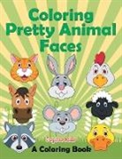 Jupiter Kids - Coloring Pretty Animal Faces (a Coloring Book)