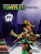 Inspireda Kim - Teenage Mutant Ninja Turtles Coloring Book for Kids & Adults: Color 20 Illustrations of Your Favourite Characters from Tmnt (Leonardo, Raphael, Michel