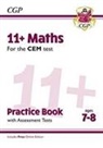 CGP Books, CGP Books - 11+ CEM Maths Practice Book & Assessment Tests - Ages 7-8 (with Online Edition)