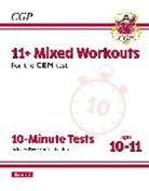 CGP Books, Cgp Books, CGP Books, Cgp Books - 11+ CEM 10-Minute Tests: Mixed Workouts - Ages 10-11 Book 2 (with Online Edition)