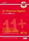 CGP Books, Cgp Books, CGP Books, Cgp Books - 11+ CEM Practice Papers: Ages 10-11 - Pack 1 (with Parents' Guide & Online Edition)