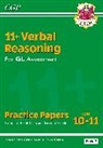 CGP Books, CGP Books, CGP Books, CGP Books - 11+ GL Verbal Reasoning Practice Papers: Ages 10-11 - Pack 2 (with Parents' Guide & Online Ed)