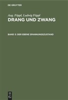 Au Föppl, Aug Föppl, Aug. Föppl, Ludwig Föppl - Aug. Föppl; Ludwig Föppl: Drang und Zwang - Band 3: Der ebene Spannungszustand