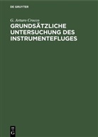 G Arturo Crocco, G. Arturo Crocco - Grundsätzliche Untersuchung des Instrumentefluges