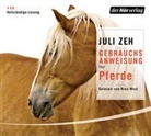 Juli Zeh, Nina West - Gebrauchsanweisung für Pferde, 4 Audio-CDs (Hörbuch)