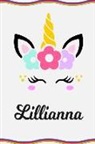 Sofia Taylor - Lillianna: Personal Notebook Personal Diary Unicorn Notebook Writing Journal Personalized Notebook Custom Notebook Unicorn Gift U