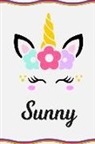 Sofia Taylor - Sunny: Personal Notebook Personal Diary Unicorn Notebook Writing Journal Personalized Notebook Custom Notebook Unicorn Gift U
