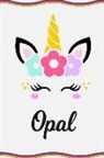Sofia Taylor - Opal: Personal Notebook Personal Diary Unicorn Notebook Writing Journal Personalized Notebook Custom Notebook Unicorn Gift U