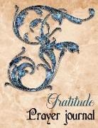 Lilly Walker - Gratitude Prayer Journal: Start with Positive Gratitude Diary for Greater Happiness in Just 5 Minutes a Day Letter F Design
