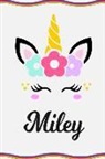 Sofia Taylor - Miley: Personal Notebook Personal Diary Unicorn Notebook Writing Journal Personalized Notebook Custom Notebook Unicorn Gift U