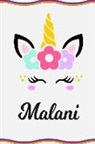 Sofia Taylor - Malani: Personal Notebook Personal Diary Unicorn Notebook Writing Journal Personalized Notebook Custom Notebook Unicorn Gift U