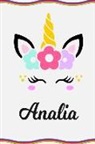 Sofia Taylor - Analia: Personal Notebook Personal Diary Unicorn Notebook Writing Journal Personalized Notebook Custom Notebook Unicorn Gift U